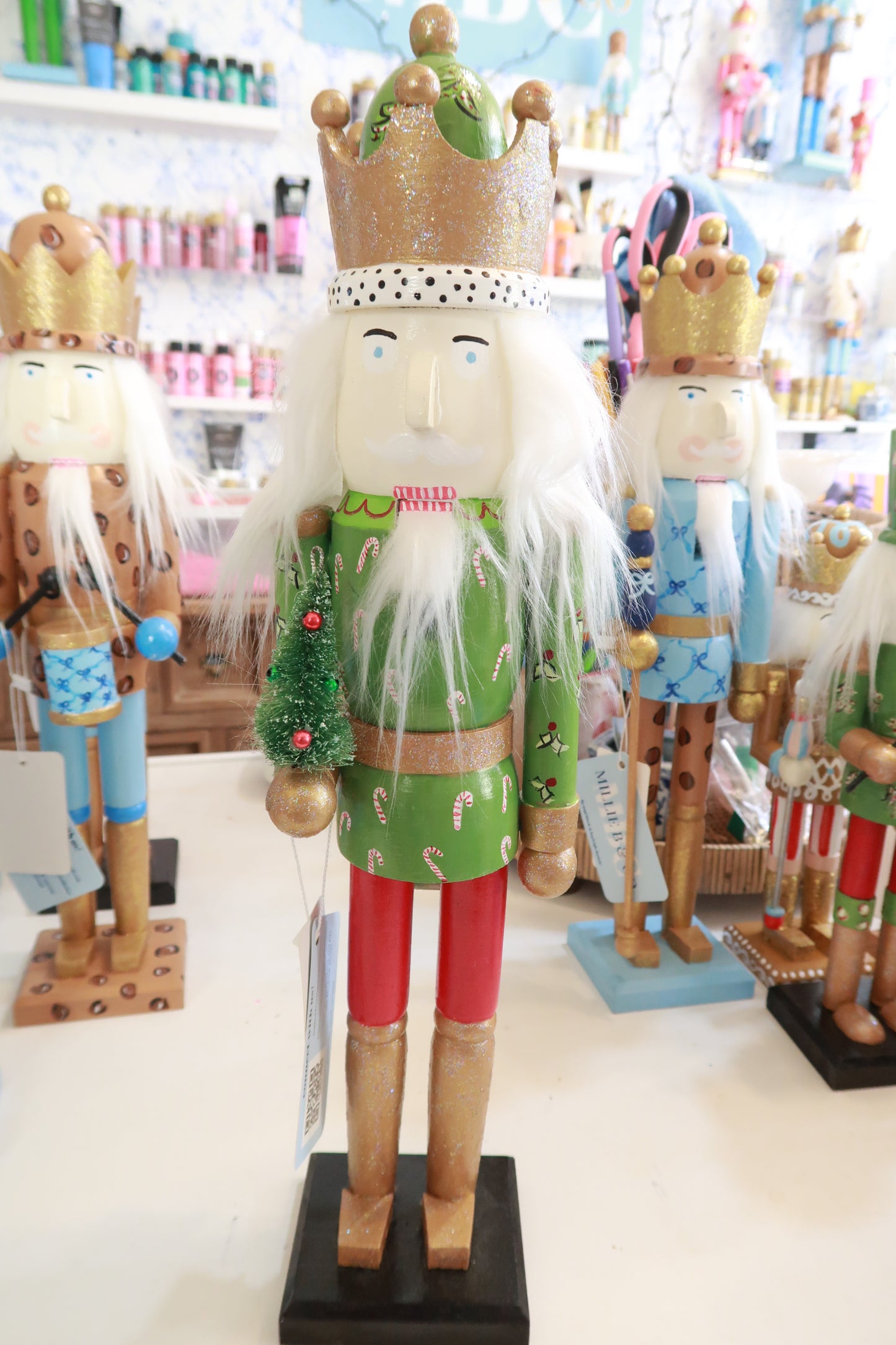 candy cane king nutcracker