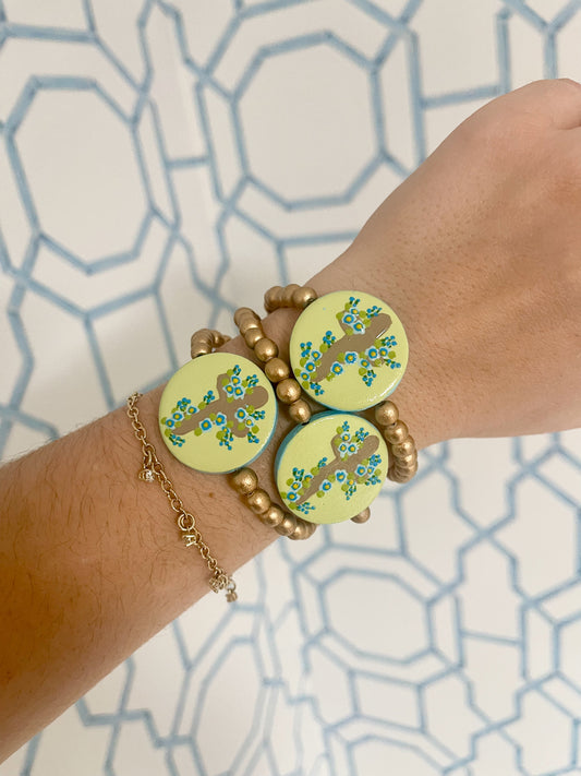 the cross bracelet