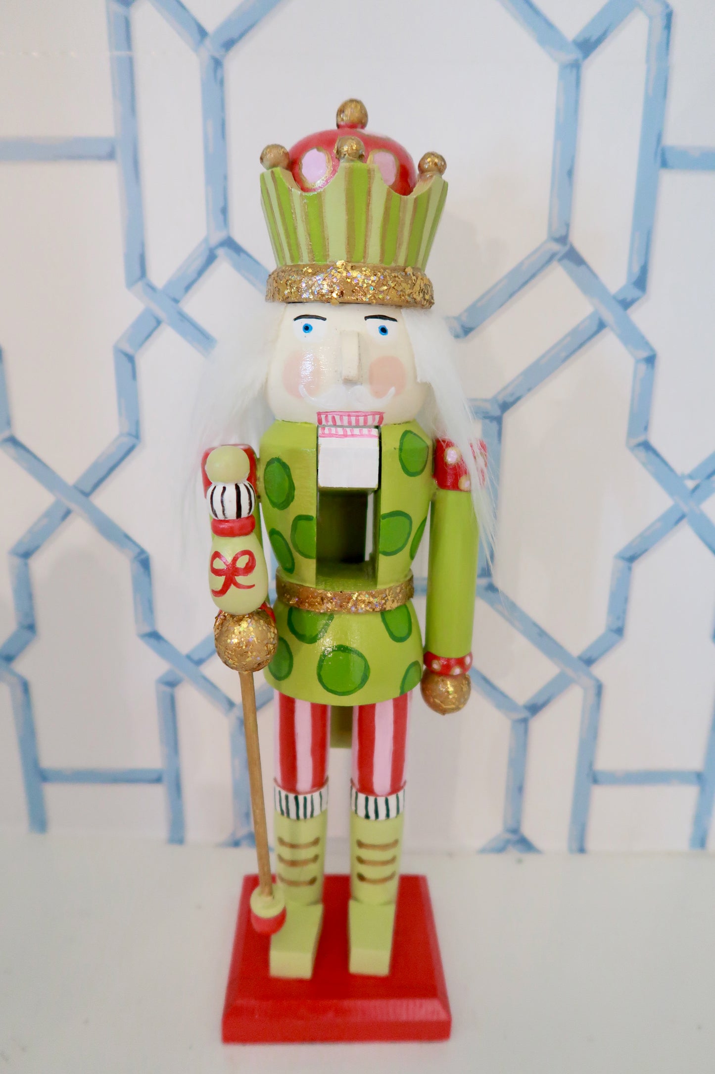 peppermint pop nutcracker