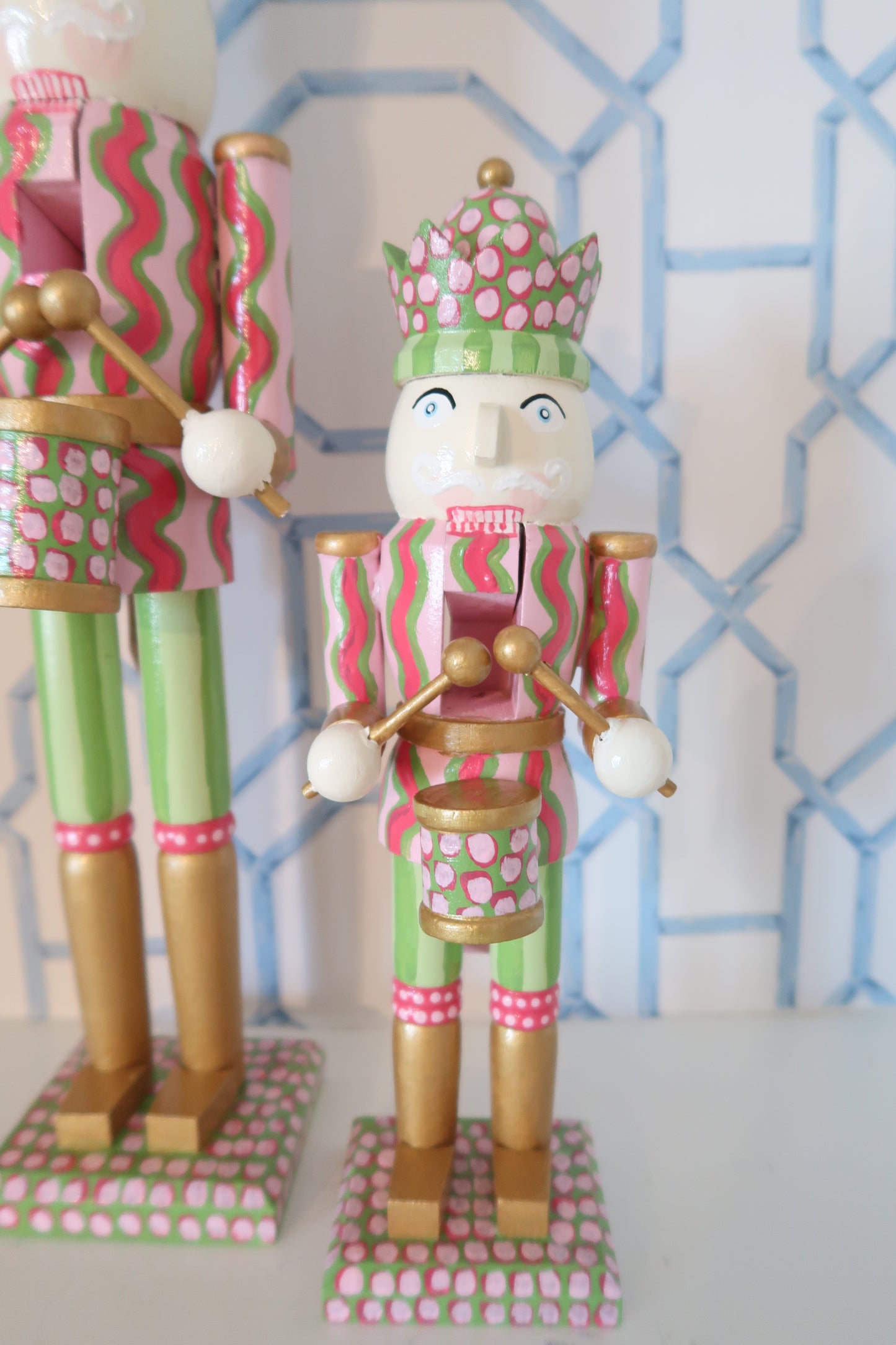 pink ric rac nutcracker