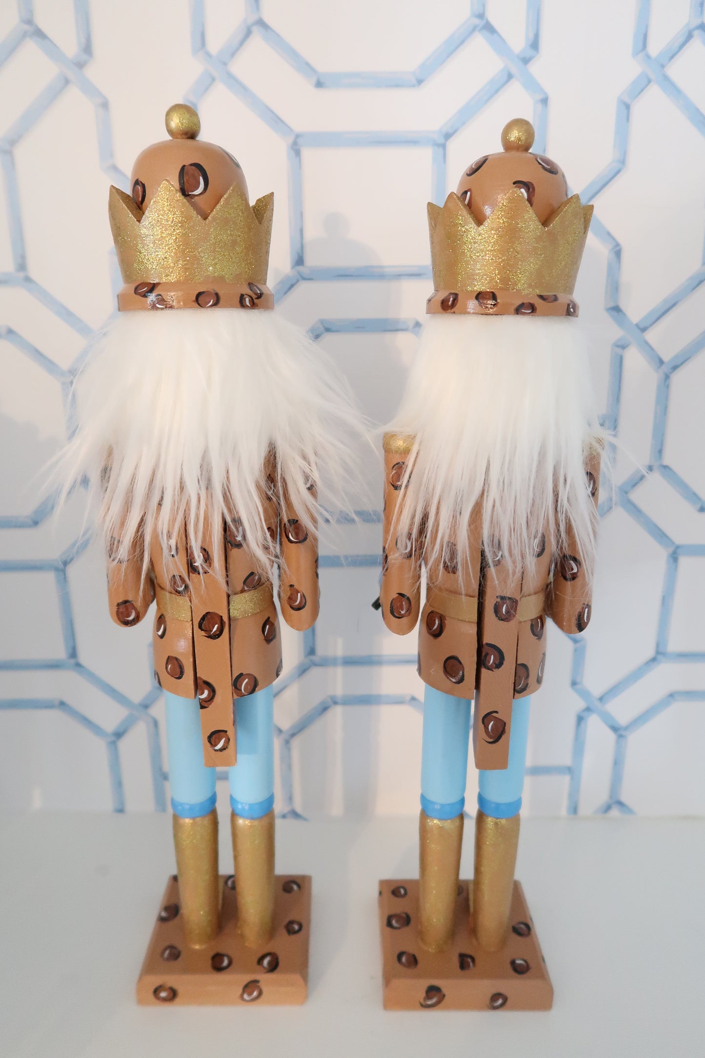 leopard drummer nutcracker