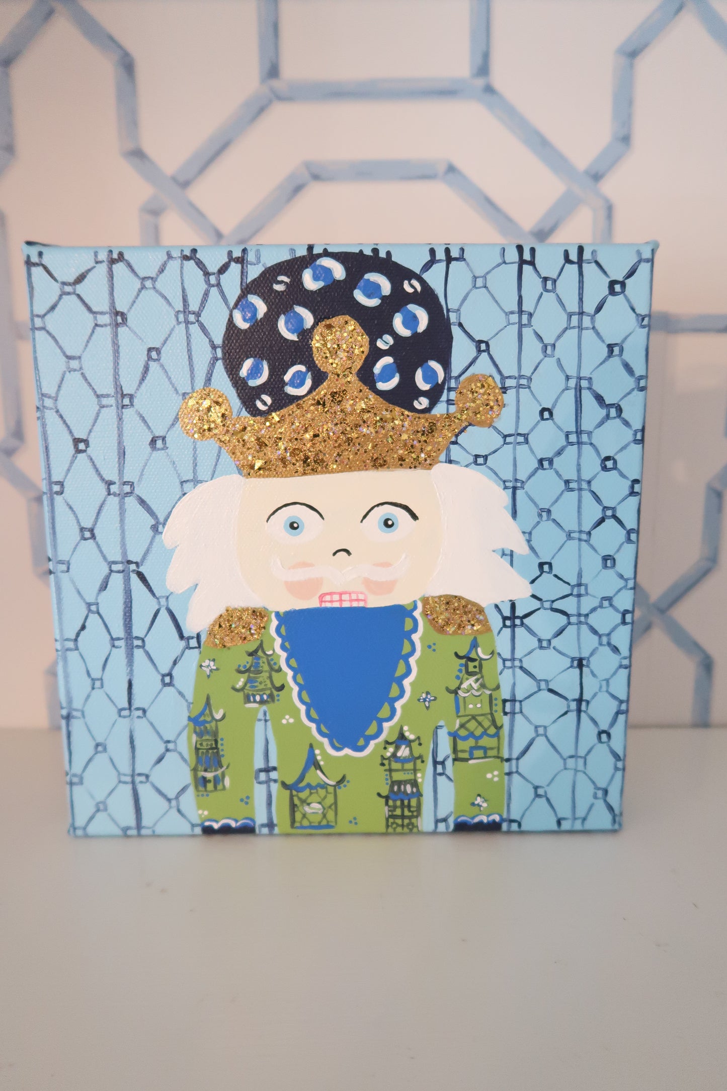pagoda cracker canvas