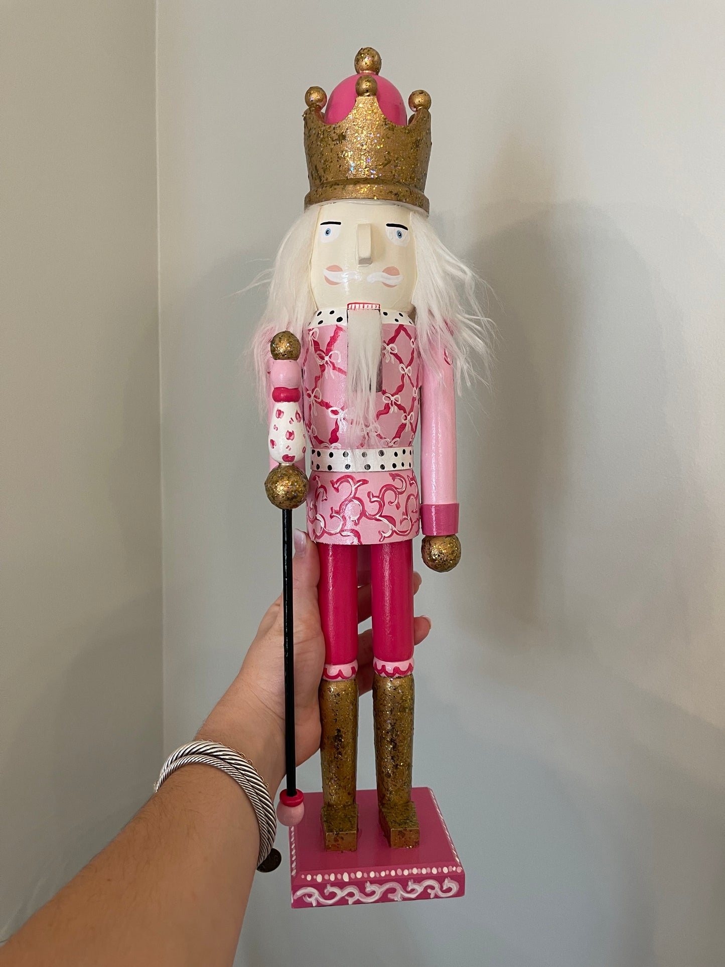 large pink nutcracker