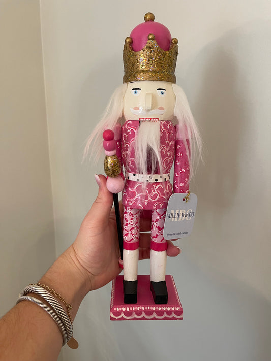 small pink nutcracker
