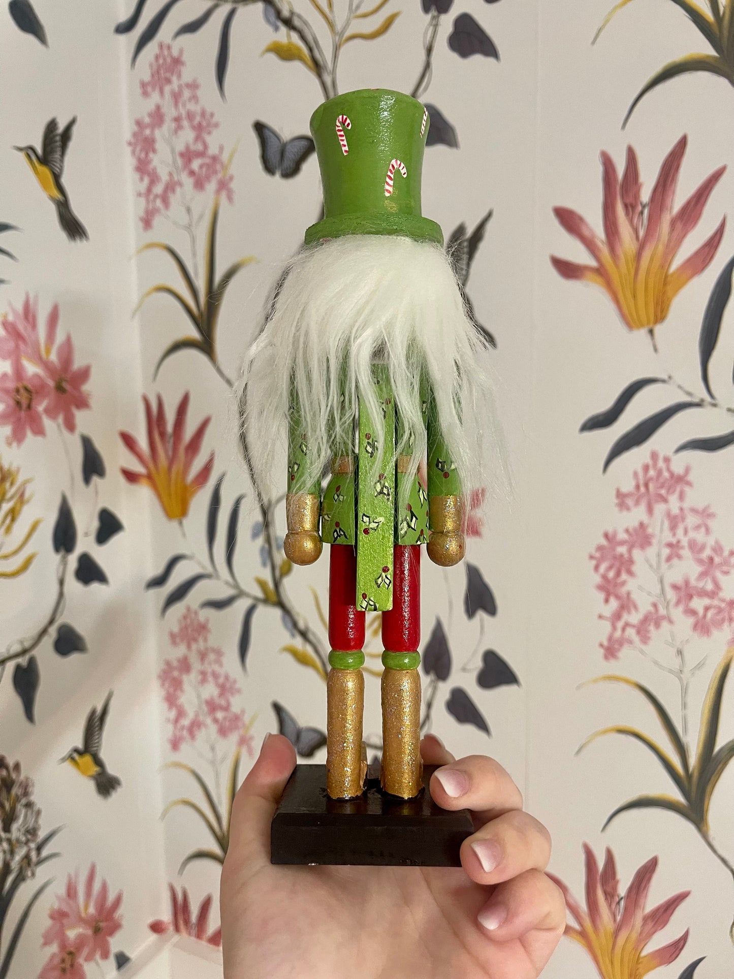 XS candy cane lane nutcracker