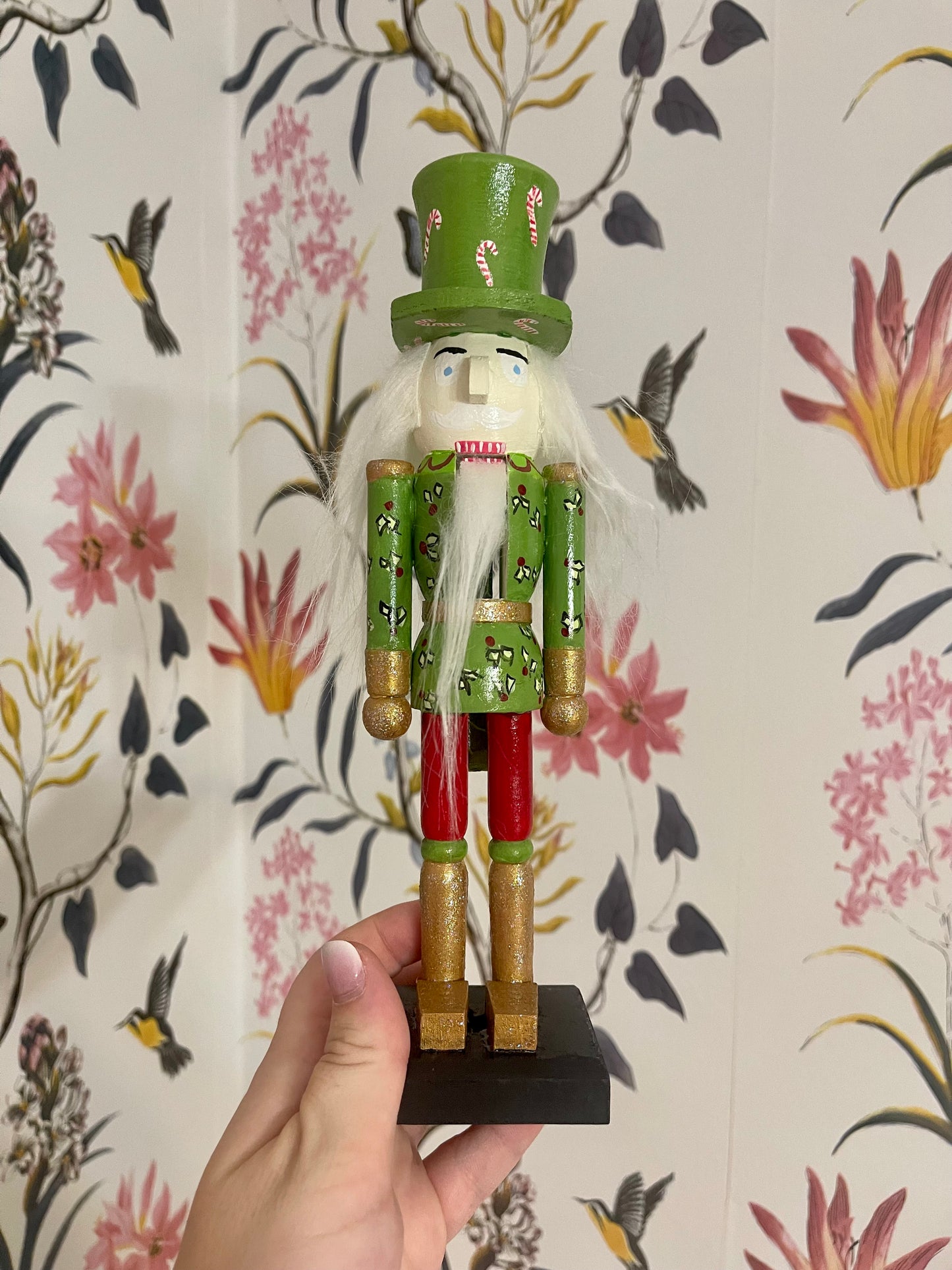 XS candy cane lane nutcracker