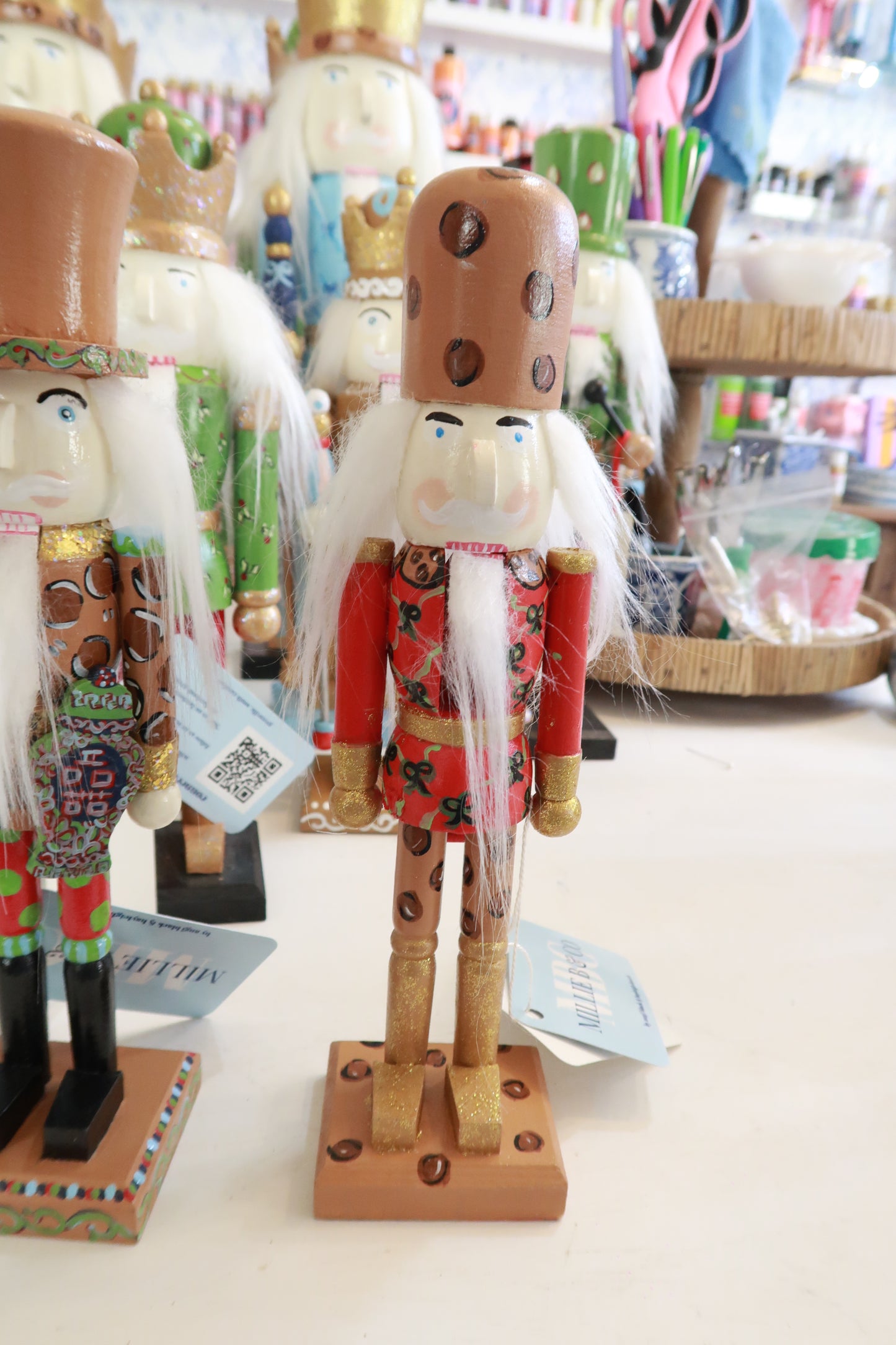 cocoa leopard nutcracker