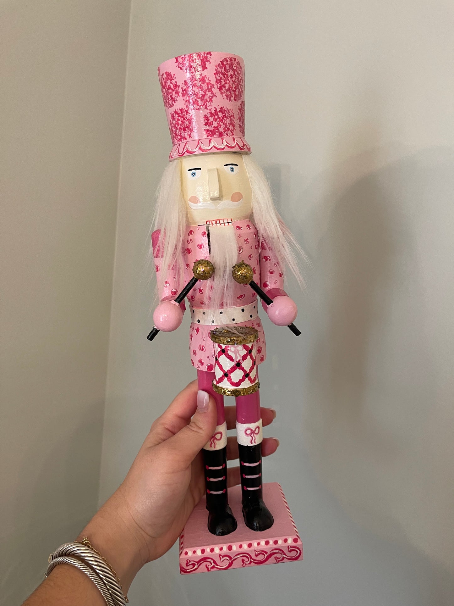 medium pink nutcracker