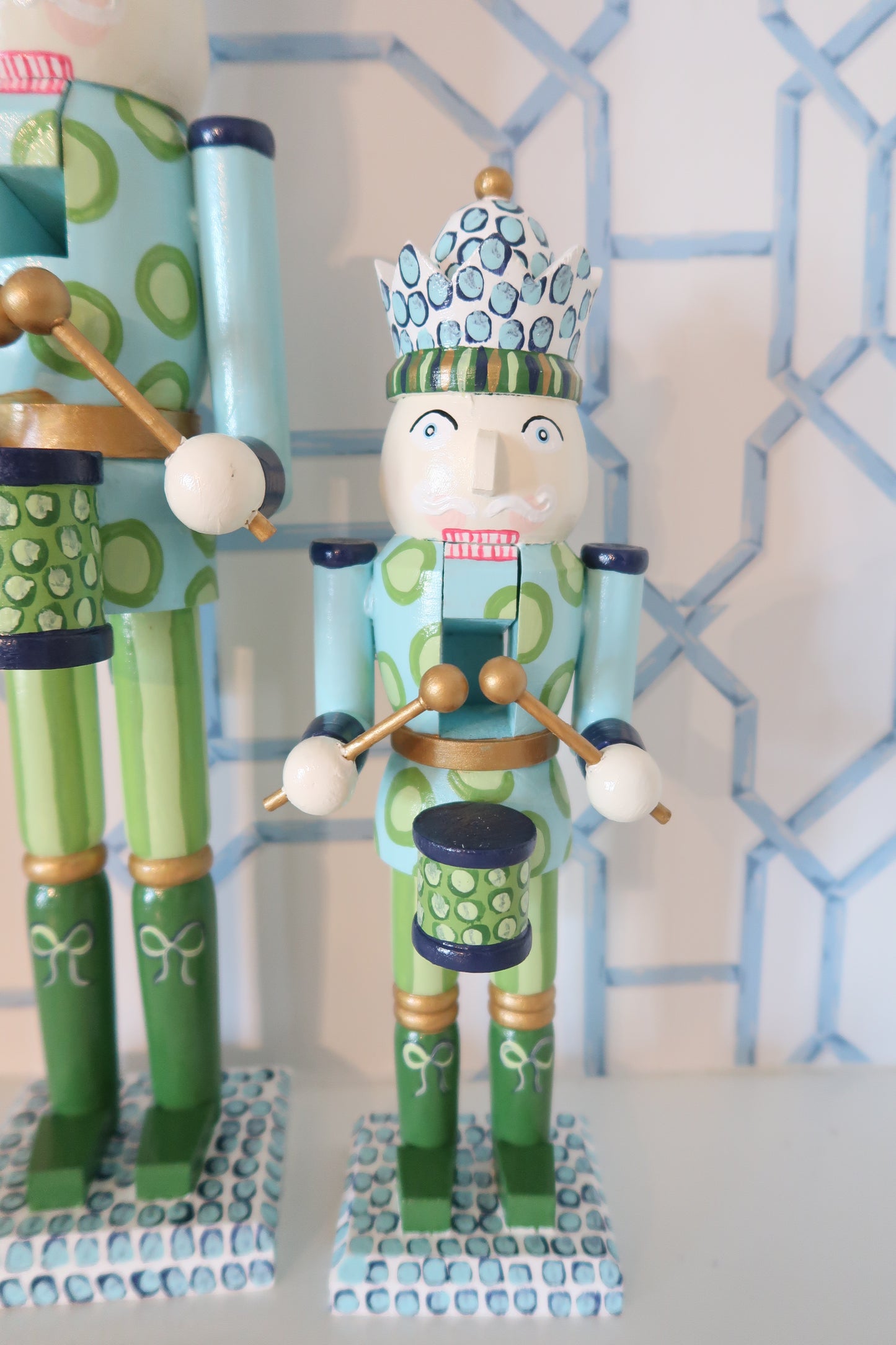 blue parlor nutcracker