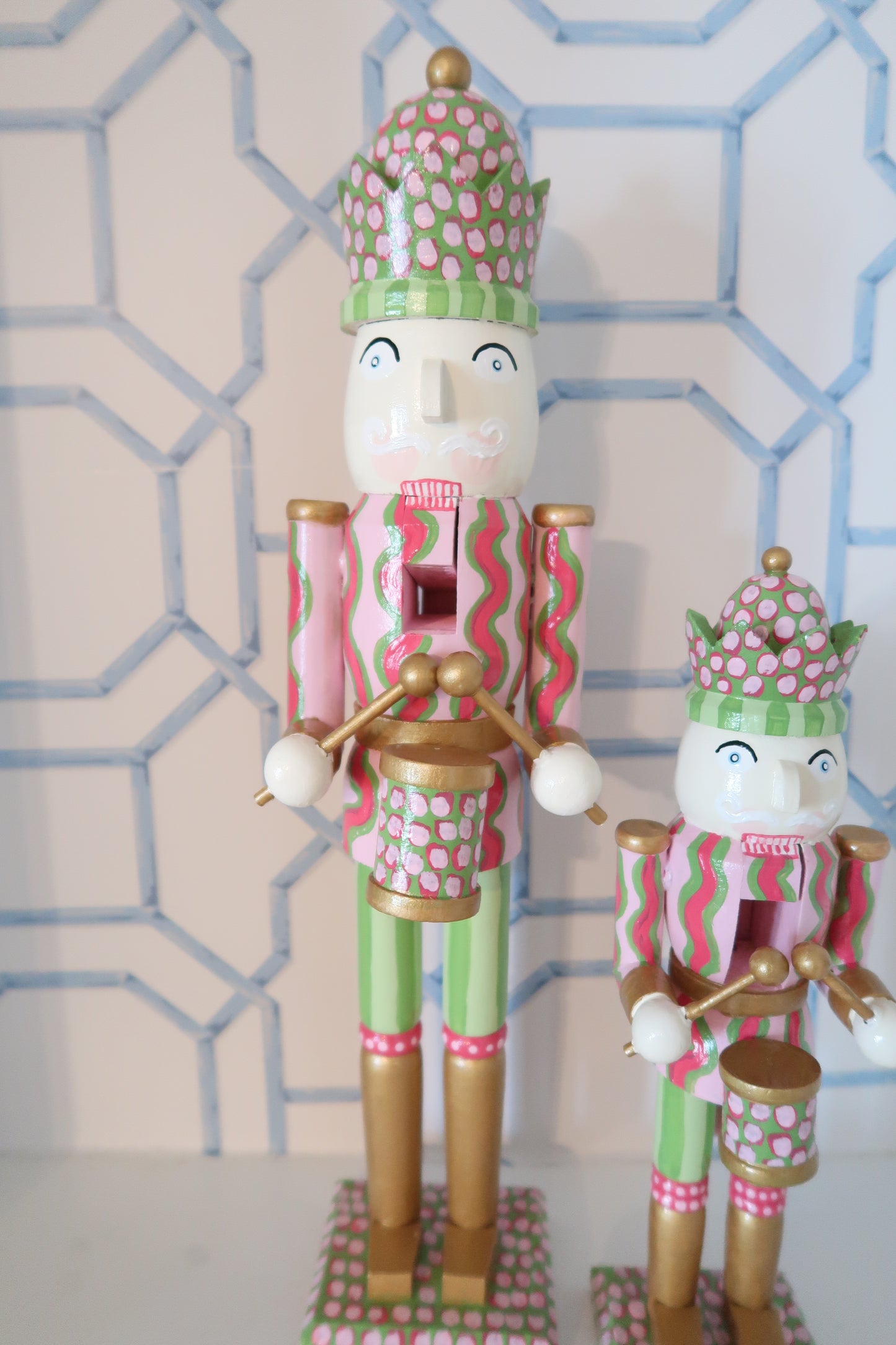 pink ric rac nutcracker