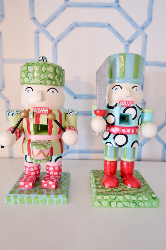 chunky hand painted nutcrackers