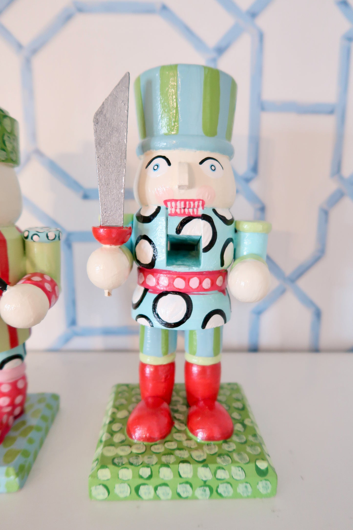 chunky hand painted nutcrackers