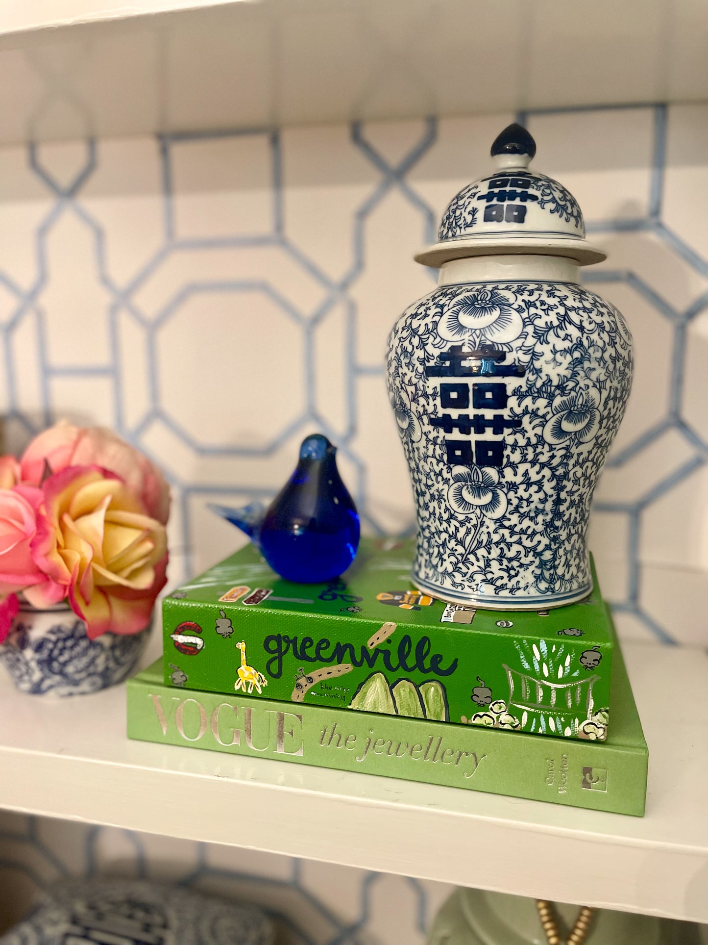 custom hand-painted storage book