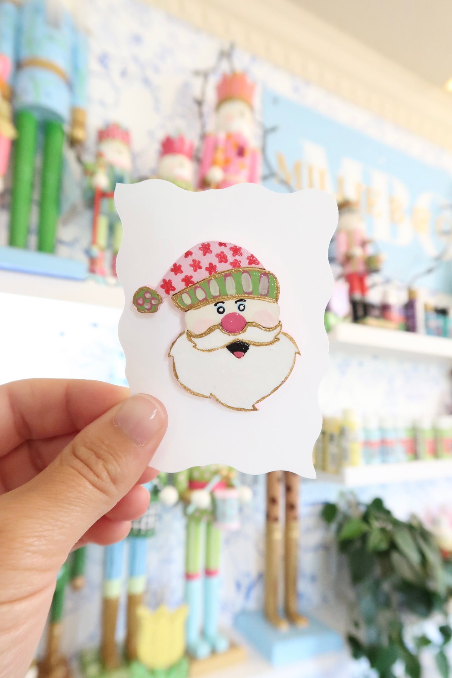 whimsy santa needle minder