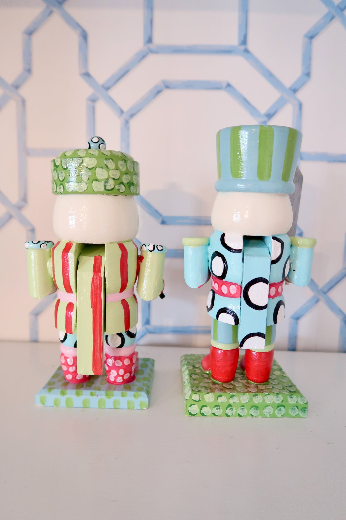 chunky hand painted nutcrackers