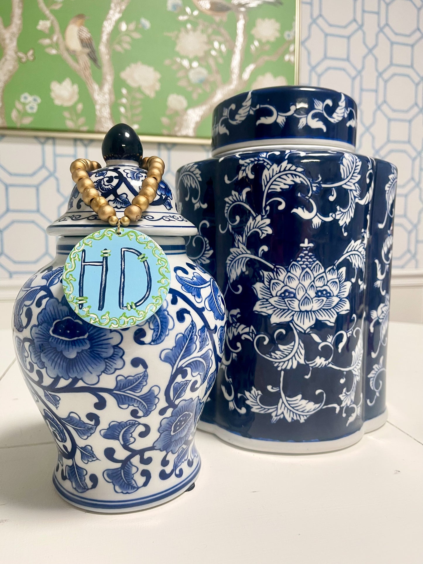 monogram millie b tag