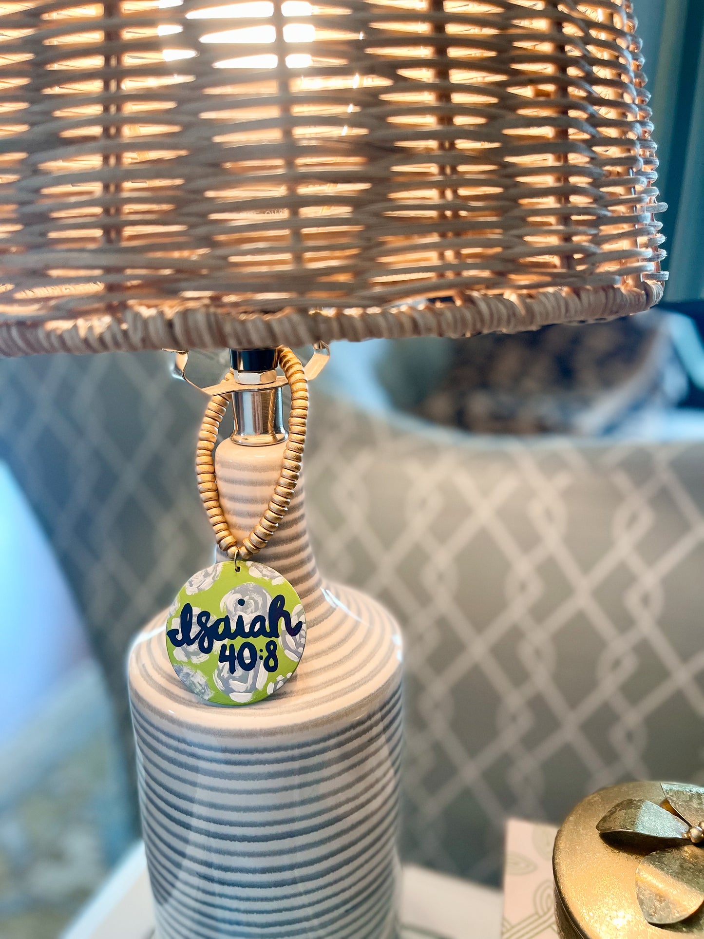 Isaiah 40:8 millie bling tag