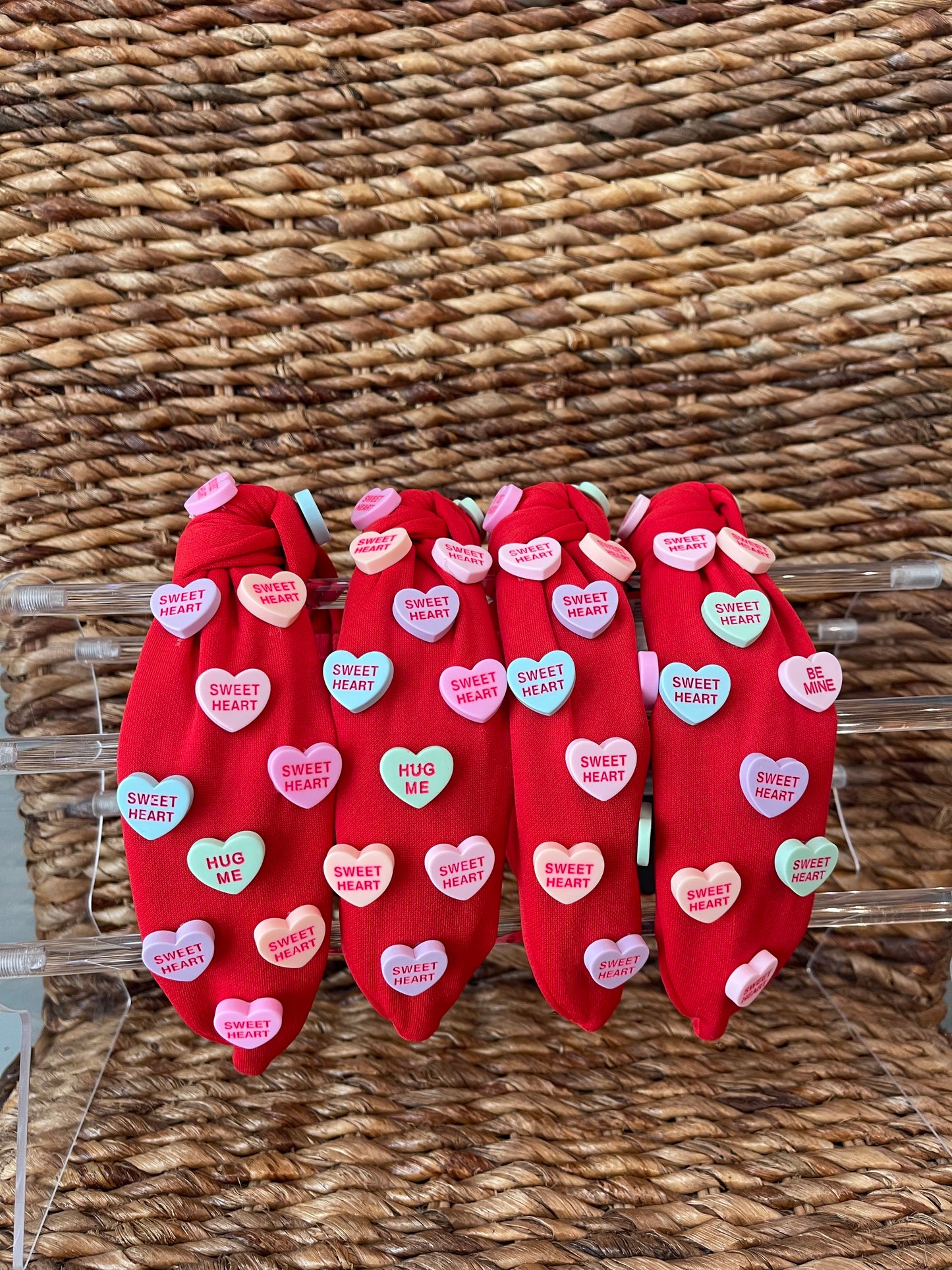 candy heart head band