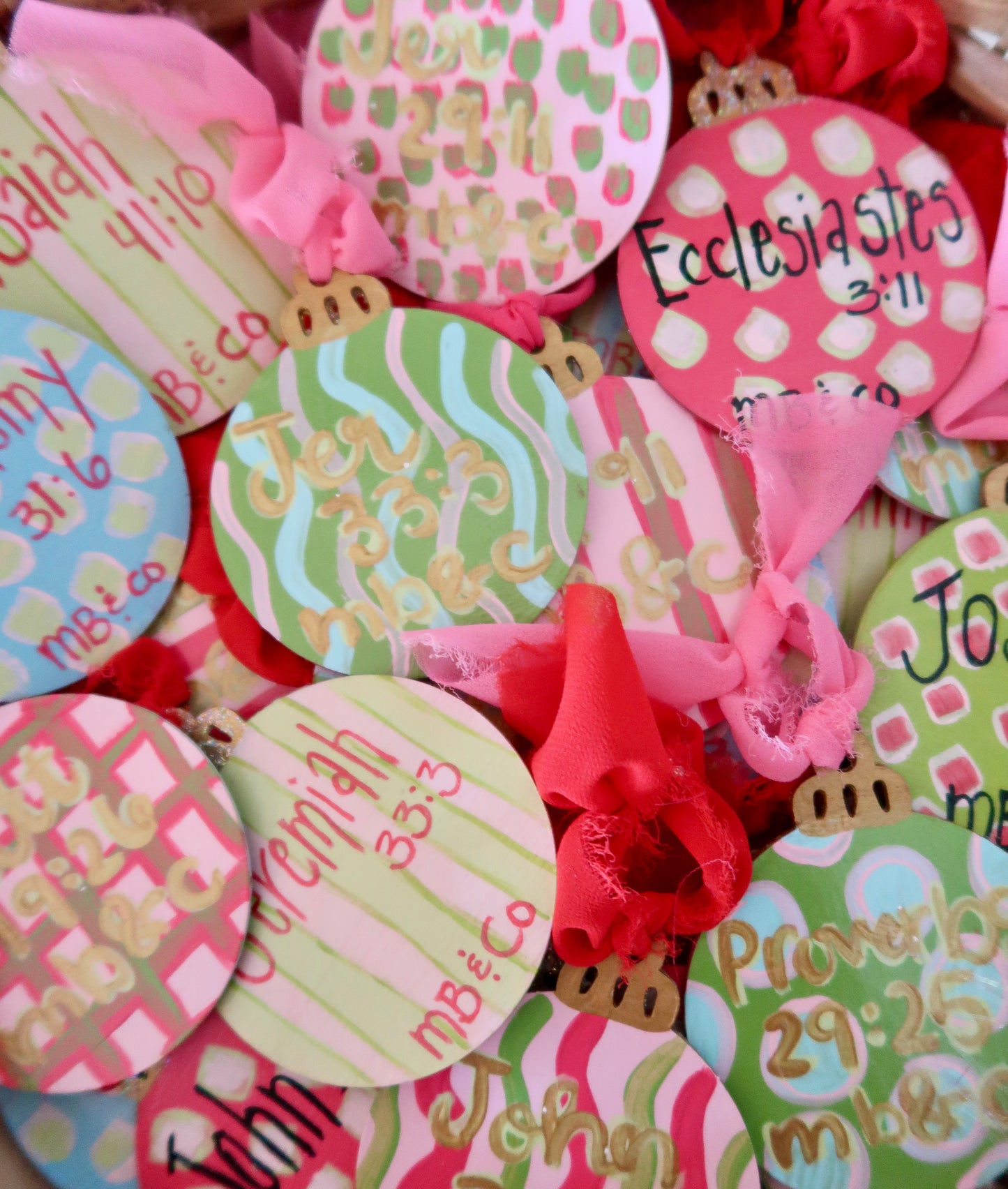 hand painted nutcracker ornaments