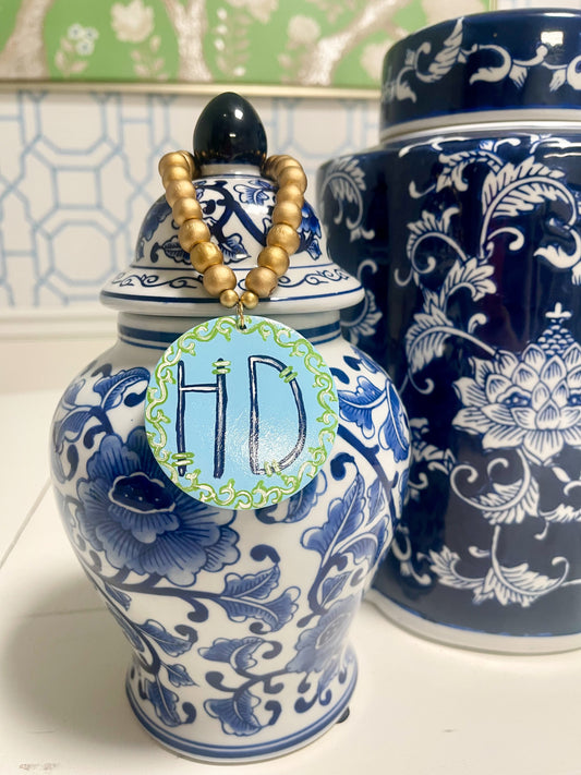 monogram millie b tag
