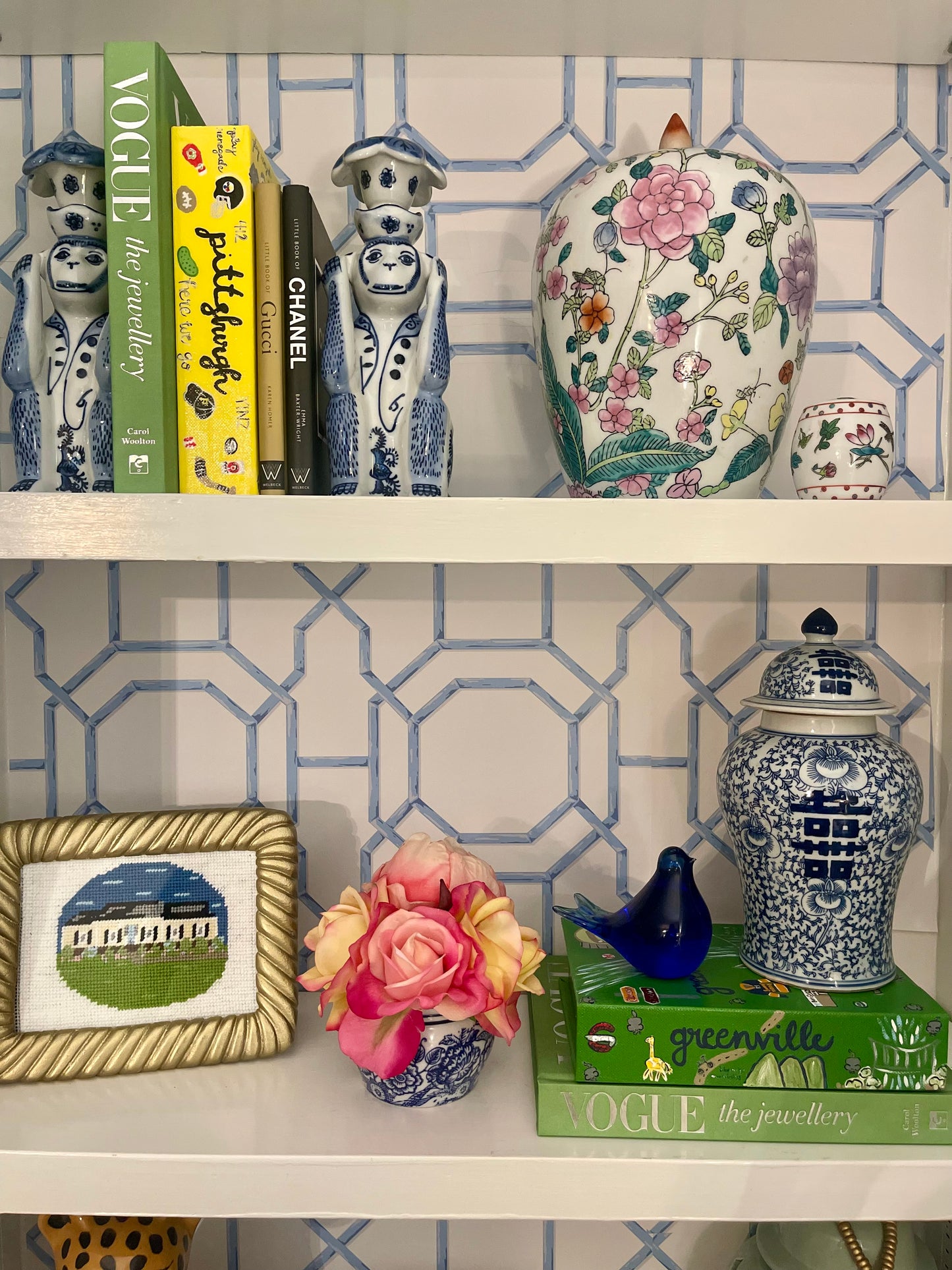 custom hand-painted storage book