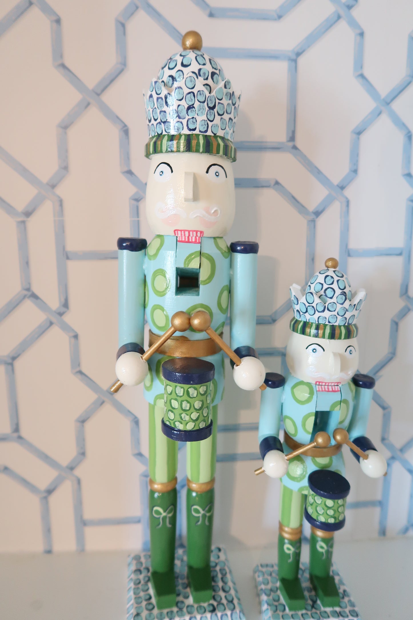 blue parlor nutcracker
